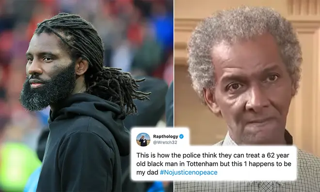 The footage of Wretch 32's dad being tasered has gone viral