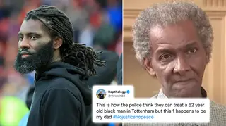 The footage of Wretch 32's dad being tasered has gone viral