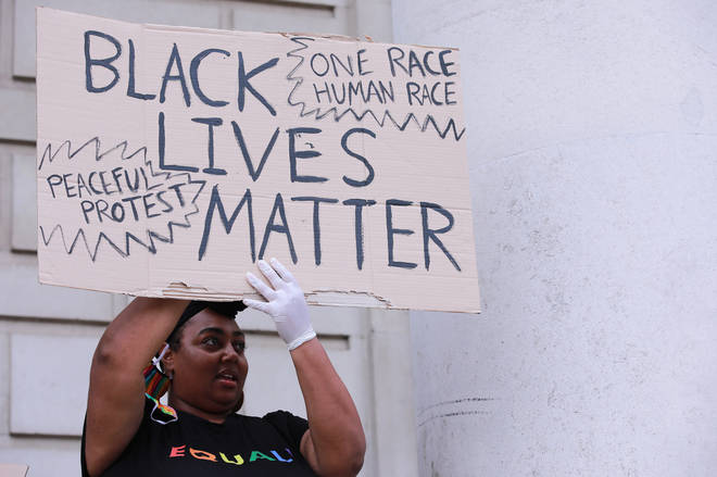 Protestors have joined together to support the Black Lives Matter movement