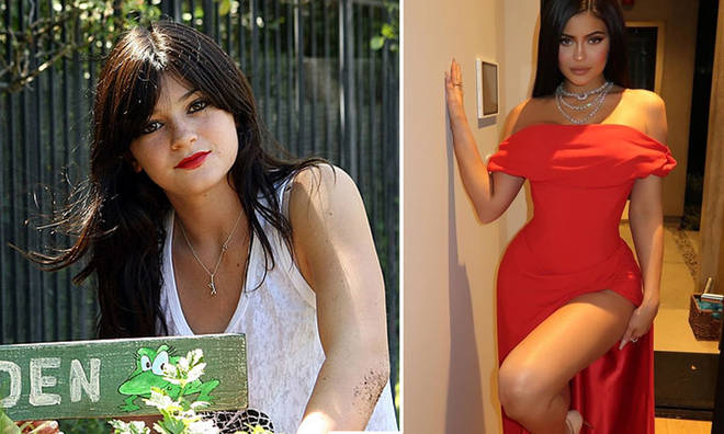 Kylie Jenner then and now pictures amaze her fans