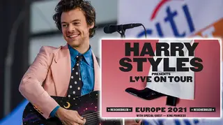 Harry Styles revealed his rescheduled 2021 tour dates