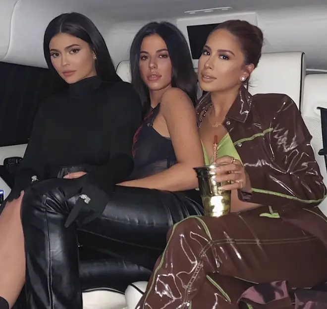 Victoria (pictured in the middle) used to be Kylie Jenner's assistant