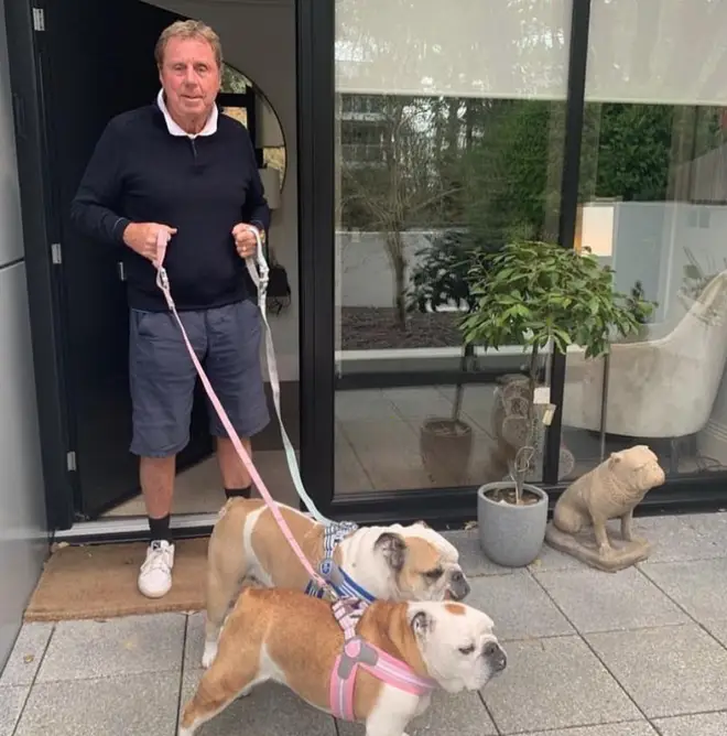 Harry Redknapp rarely shares a glimpse inside his mansion on social media
