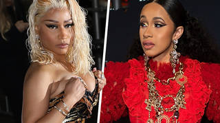 Nicki Minaj and Cardi B at New York Fashion Week