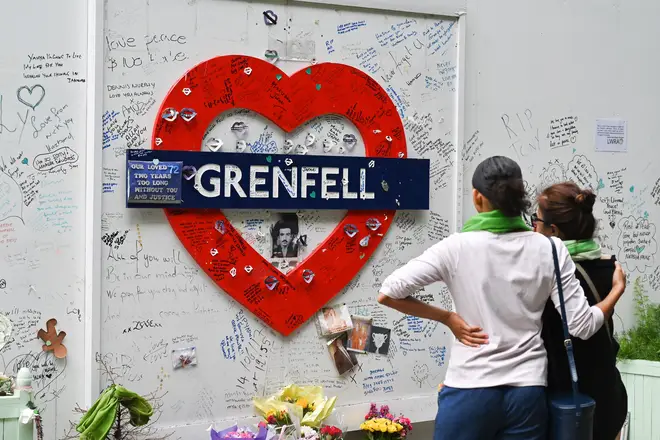 BRITAIN-FIRE-GRENFELL-ANNIVERSARY