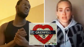 Adele and Stormzy speak during Grenfell United YouTube event