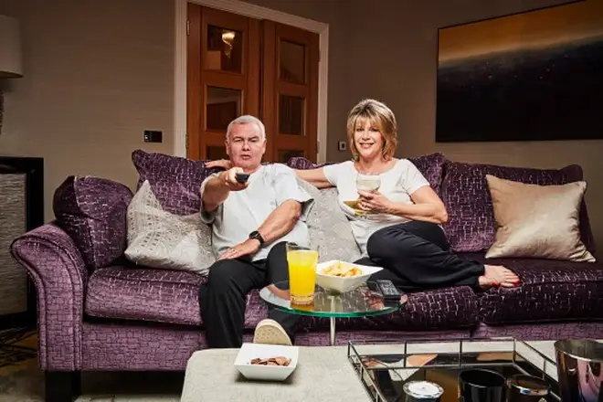 Ruth Langsford and Eamon Holmes on Celebrity Gogglebox