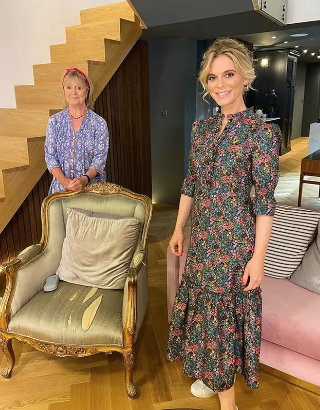 Emilia Fox is joined by her mum Joanna David for Celeb Gogglebox