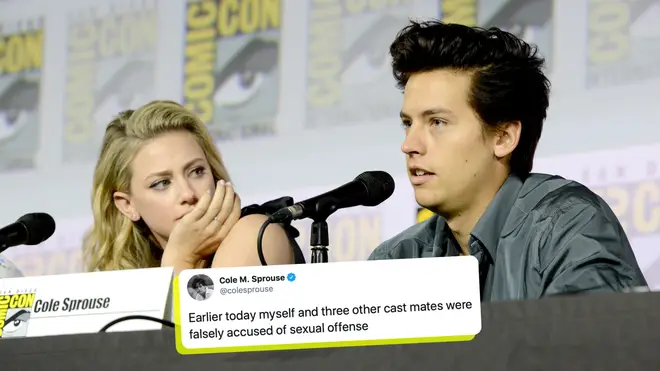 Cole Sprouse was accused of sexual assault by an anonymous Twitter user