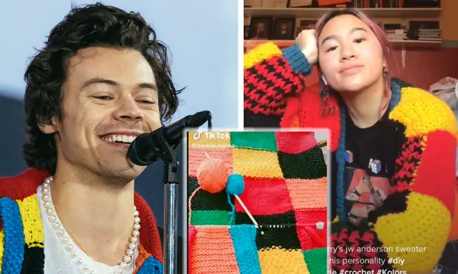 Harry Styles's cardigan inspires crocheting trend on TikTok