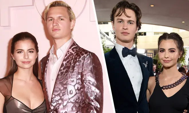 Ansel Elgort and his high school girlfriend Violetta Komyshan