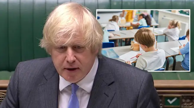 Boris Johnson announced schools will reopen in England in September