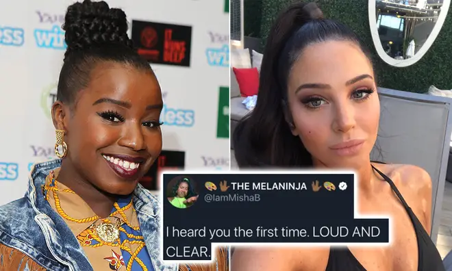 Misha B has responded after Tulisa Contostavlos reached out to her