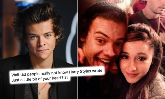 Fans of Harry Styles and Ariana Grande have been praising the 1D star's songwriting skills