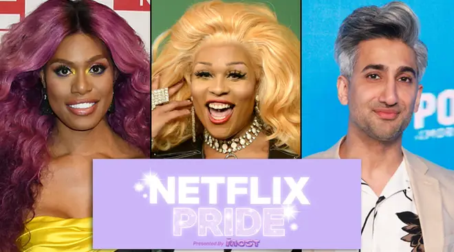 Laverne Cox, Peppermint and Tan France and the rest of the Fab Five will be involved in Netflix's Pride event