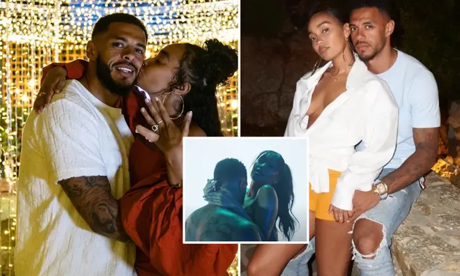 Leigh-Anne Pinnock posted a steamy throwback with Andre Gray