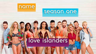 Take our trivia quiz about the first season of Love Island