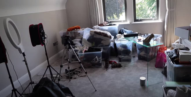 Molly-Mae is hoping to turn one spare room into her vlogging space