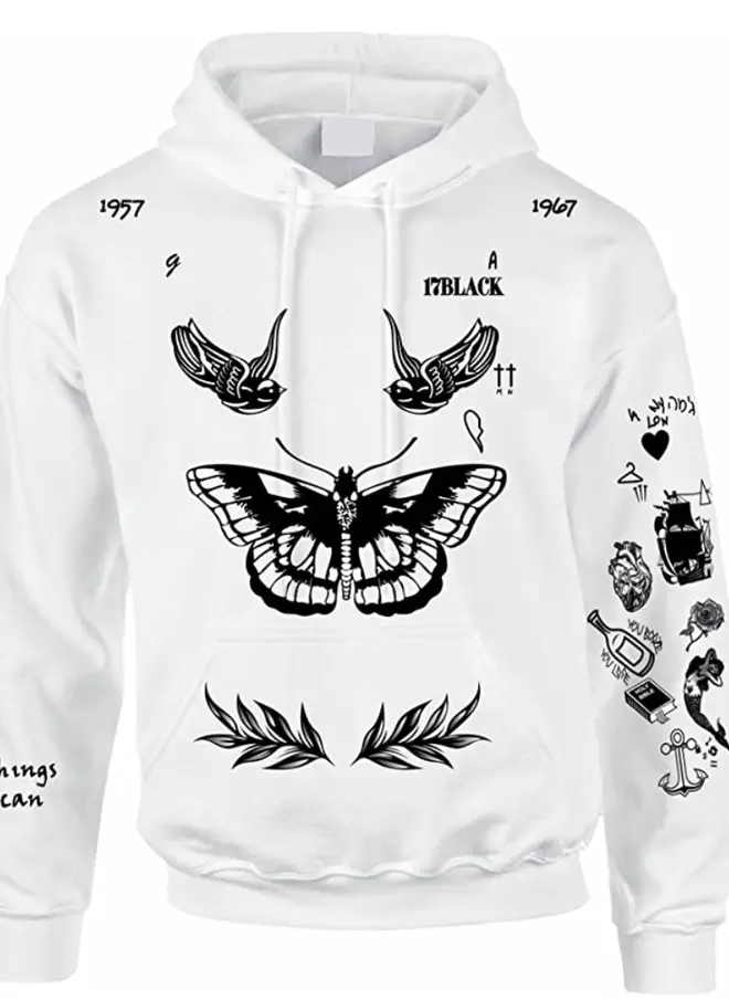 The original Harry Styles tattoo hoodie is sold out