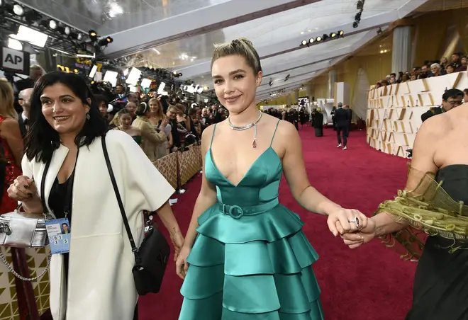 Florence Pugh was nominated for her first Academy Award for her role in Little Women