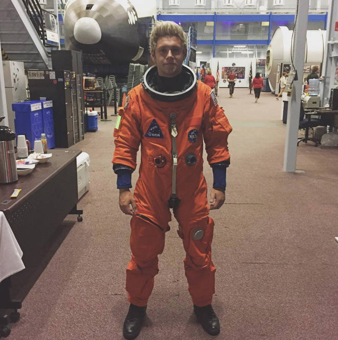 Niall Horan In Spacesuit August 2015