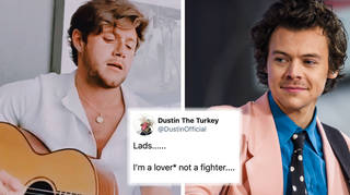 Dustin The Turkey responds after angering Niall Horan fans