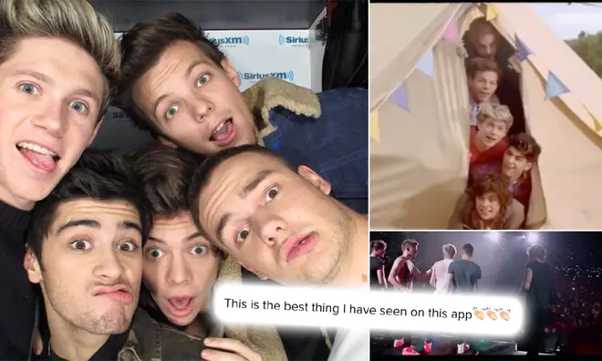 A mock-up of what One Direction's reunion tour would look like has made its way on to TikTok