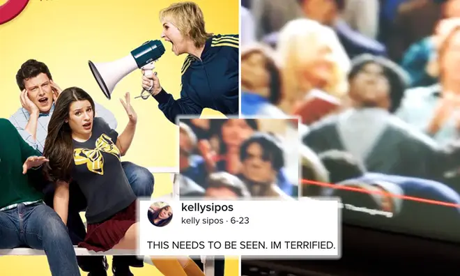 Tiktok video shows Glee using dummies in crowd scenes