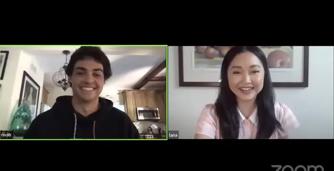 Noah Centineo & Lana Condor posted the virtual live read on YouTube