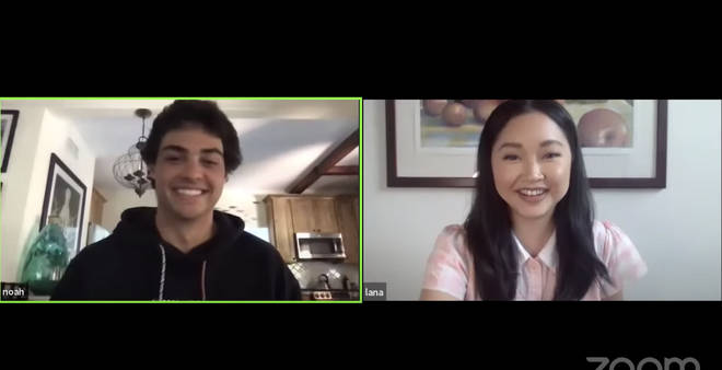 Noah Centineo & Lana Condor posted the virtual live read on YouTube