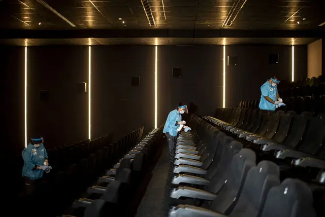 Cinemas will have extra cleaning schedules
