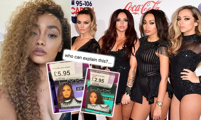Little Mix fans were confused about the price of Leigh-Anne Pinnock's false lashes