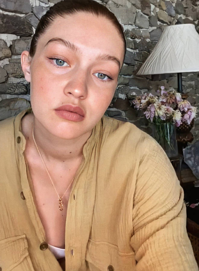 Gigi Hadid's No Makeup Looks