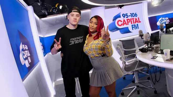 Stefflon Don on Capital Breakfast with Roman Kemp