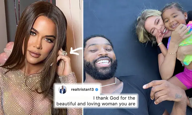 Khloe Kardashian and Tristan Thompson fuelled speculation they're back together