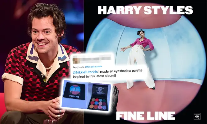 A 'Fine Line' eyeshadow palette has been created by a Harry Styles fan