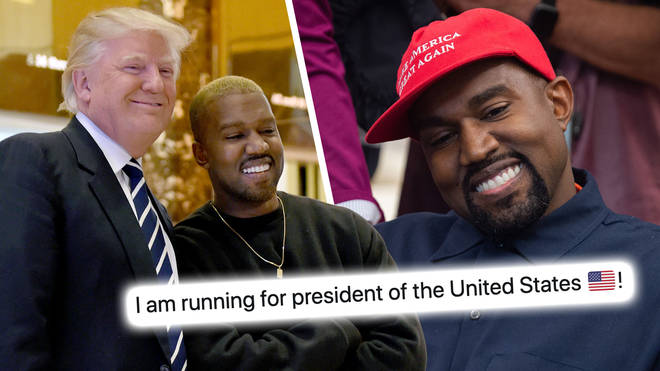 Kanye West declares he's running to be US President