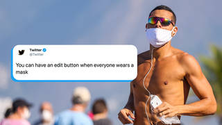 Twitter teased an Edit button for those who wore masks