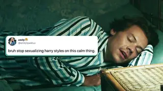 Fans want to stop sexualising Harry Styles' appearance on Calm app