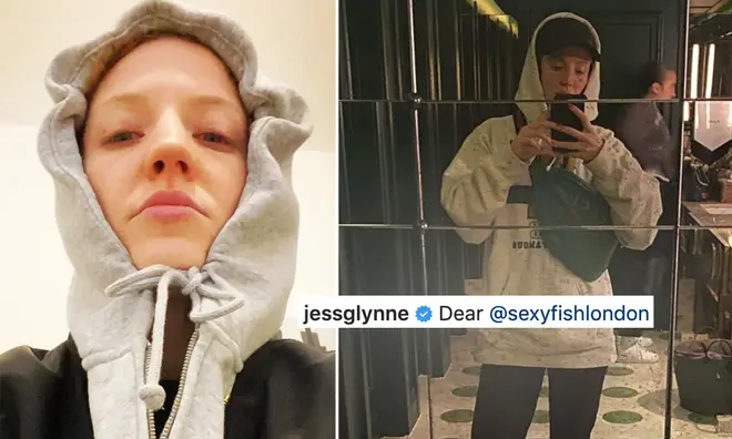 Jess Glynne has claimed she was discriminated against at Sexy Fish restaurant.
