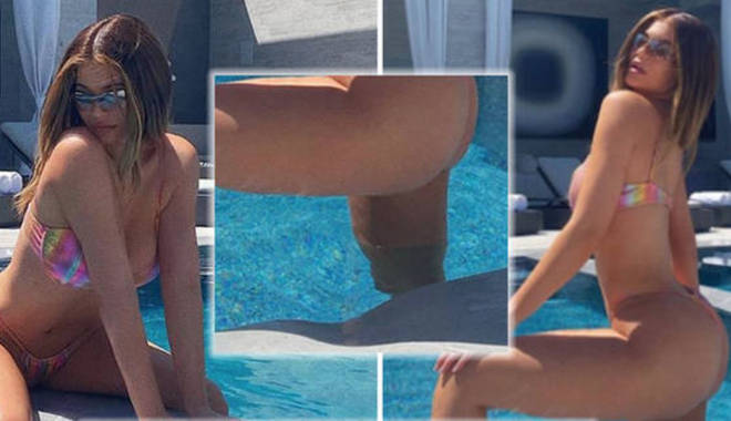 Kylie Jenner posts swimming pool photoshop fail in new luxury 'compound'