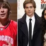 Zac Efron was only a baby when he appeared in the first High School Musical movie!