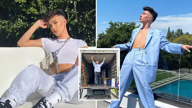James Charles is renovating the house he bought last year