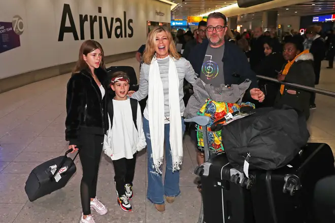 Kate Garraway and husband Derek have two young children