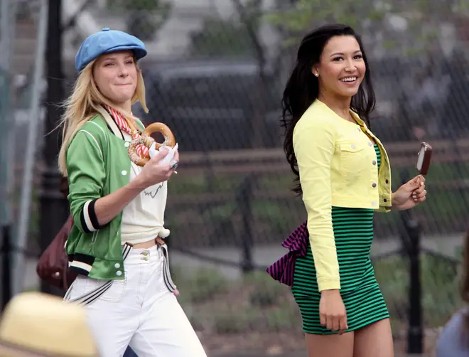 Naya Rivera starred as Santana Lopez in Glee