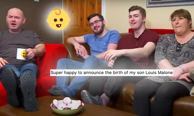 Gogglebox star Shaun Malone has welcomed a baby!