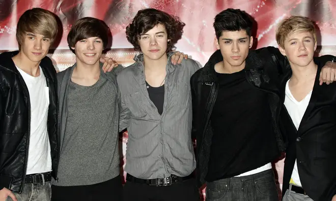 One Direction finished in third place on The X Factor.