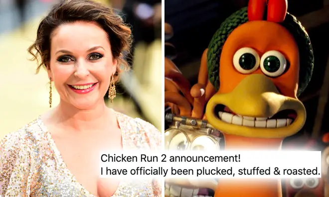 Julia Sawalha will not return for the Chicken Run sequel.