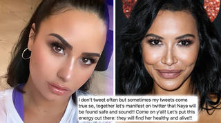 Demi Lovato encouraged fans to wish well for Naya Rivera
