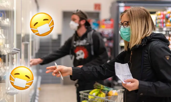 Face masks must be worn in supermarkets and shops under new rules.
